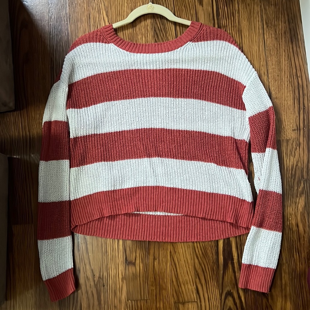 American Eagle striped sweater